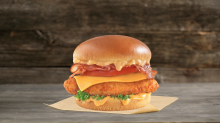 Smoky Mayo Chicken Burger Deluxe