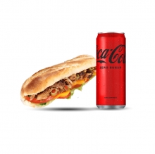 1 Dirty Pork + 1 Coca Cola 330ml
