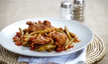 Φασολάκια με Χοιρινό