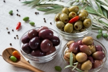 Ελιές με Σκόρδο 500gr