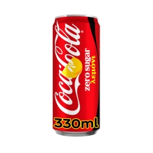 Coca-Cola Zero με γεύση Λεμόνι 330ml