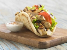 Μπιφτέκι Γεμιστό Χειροποίητη Πίτα Φούρνου