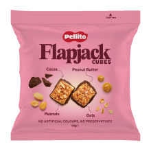 Pellito Cubes Flapjack Peanut Cocoa 50gr