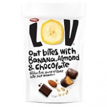 Pellito Lov Oat Bites Banana Almond Chocolate 70gr