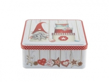 Μεταλλικό Κουτί με Τρουφάκια και Χειροποίητα Μπισκότα (μεγάλο)