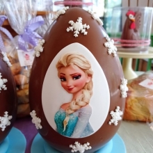 Χειροποίητο Σοκολατένιο Επώνυμο Αυγό Frozen (280gr)