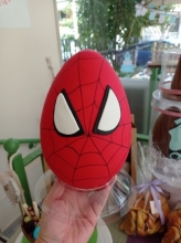 Σοκολατένιο Αυγό με Ζαχαρόπαστα Spiderman (μεσαίο)