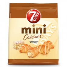 7Days Mini Κρουασάν Κρέμα Μιλφέιγ 275gr