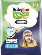 Babylino Sensitive No7 15-25kg (16τμχ)