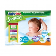 Babylino Πάνα Βρεφική Νο2 50τμχ 3-6kg