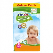 Babylino Πάνα Βρεφική Ν5 11-25kg 44τμχ
