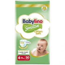 Babylino Πάνα Βρεφική Ν4 8-13kg 50τμχ