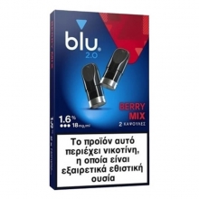 Blu 2.0 Συσκευή με 2 Κάψουλες Berry Mix 18mg - 8.00€