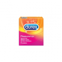 Durex Προφυλακτικά Pleasure Max 3τμχ
