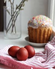 Αυγά Χωριάτικα Κόκκινα 10τμχ