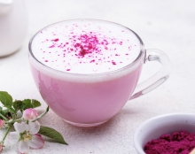 Pink Matcha Latte