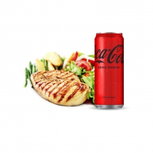 1 Φιλέτο Κοτόπουλο Σχάρας + 1 Coca-Cola 330ml