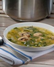 Μαγειρίτσα με Μανιτάρια