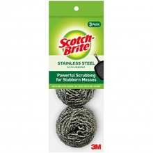 Scotch-Brite Stainless Steel Scrubbers 3τμχ