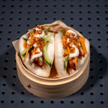 Bao Buns Crispy Κοτόπουλο