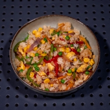 Τηγανητό Ρύζι με Κοτόπουλο