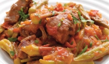 Μπάμιες με Κρέας