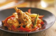 Κοτόπουλο με Ψητά Λαχανικά