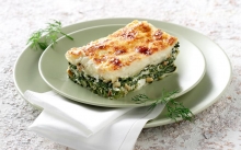 Λαζάνια με Σπανάκι