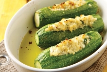 Κολοκυθάκια Γεμιστά Λαδερά