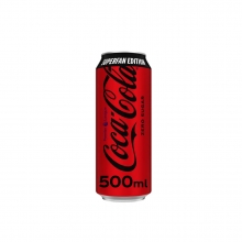 Coca-Cola Zero Supercan 500ml
