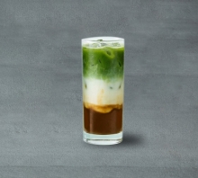 Hazelnut Matcha Latte