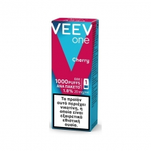 Veev One Cherry 1000 Puffs - 3.20ευρώ