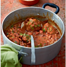 Χοιρινό με Φασόλια Χάντρες