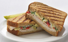 Grill Cheese Bacon Sandwich