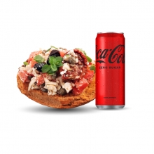 1 Σαλάτα Ντάκος + 1 Αναψυκτικό 330ml επιλογής