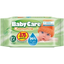 Babycare Μωρομάντηλα (72τμχ)