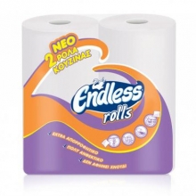 Endless Χαρτί Κουζίνας Ρολό 2Πλο (12mx2)