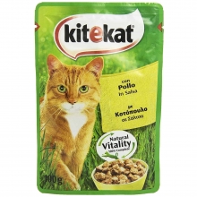 Kitekat Φακελάκι Γάτας Κοτόπουλο (100gr)