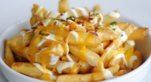 Πατάτες με Cheddar και Μπέικον