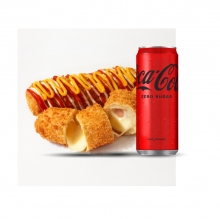 1 Μερίδα Corn Dogs + 1 Coca-Cola 330ml