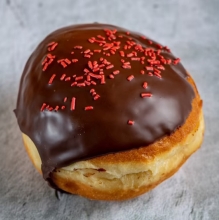 Donut Φράουλα (4τμχ)