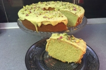 Pistachio - Ricotta Cake