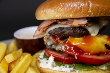 Double Sweet Chilli Burger