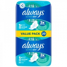 Always Σερβιέτες Normal No1 (20τμχ)