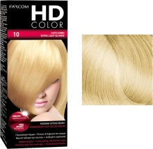 Farcom HD Color No10 Κατάξανθο 60ml