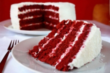 Τούρτα Red Velvet (κομμάτι)