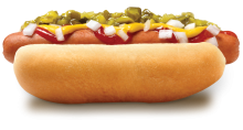Hot Dog απλό