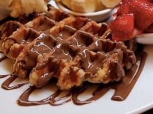 Βάφλα Dubai Chocolate