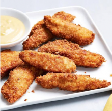 Crispy Chicken Fingers Χειροποίητα