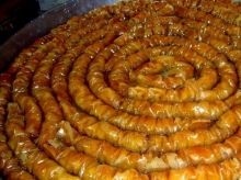 Mini Σαραγλί με Λευκό Φύλλο και Γέμιση Φιστίκι Αιγίνης (κιλό)